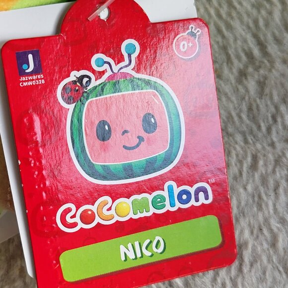 Cocomelon NICO Costume Plush Toy Dinosaur Boys Girls 8" Dino NWT SEE PICTURES - Picture 2 of 7